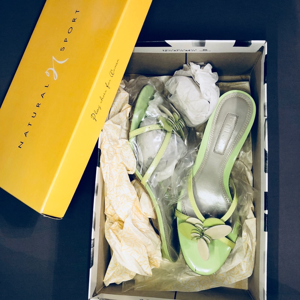 Unisa lime green sandal